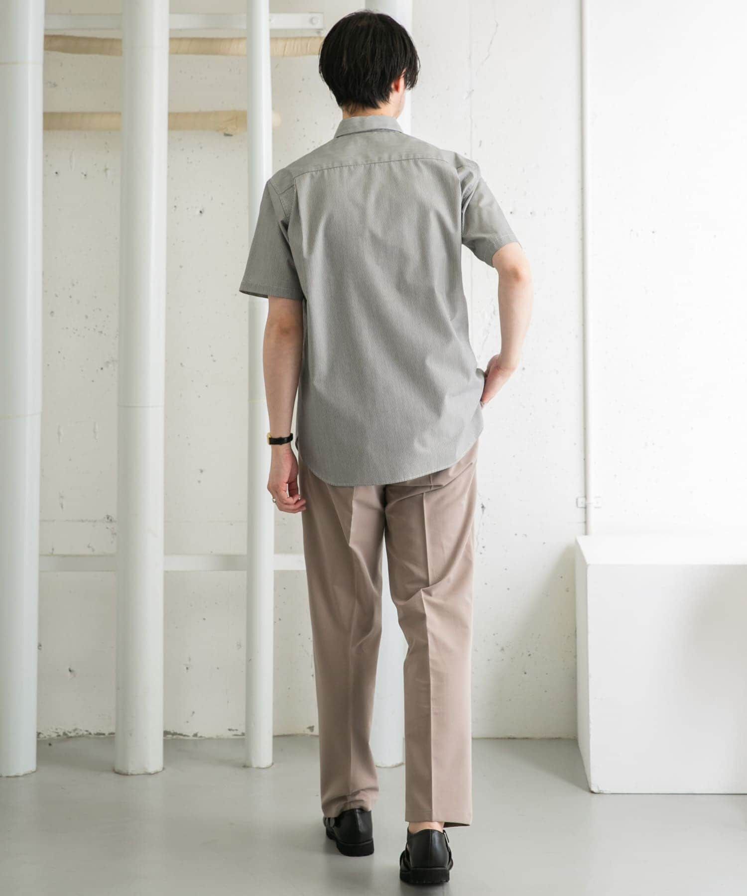 URBAN RESEARCH ROSSO「『防シワ/防臭』『XLサイズあり』ハイパフォーマンスブロード半袖シャツ」|シャツ・ブラウス|