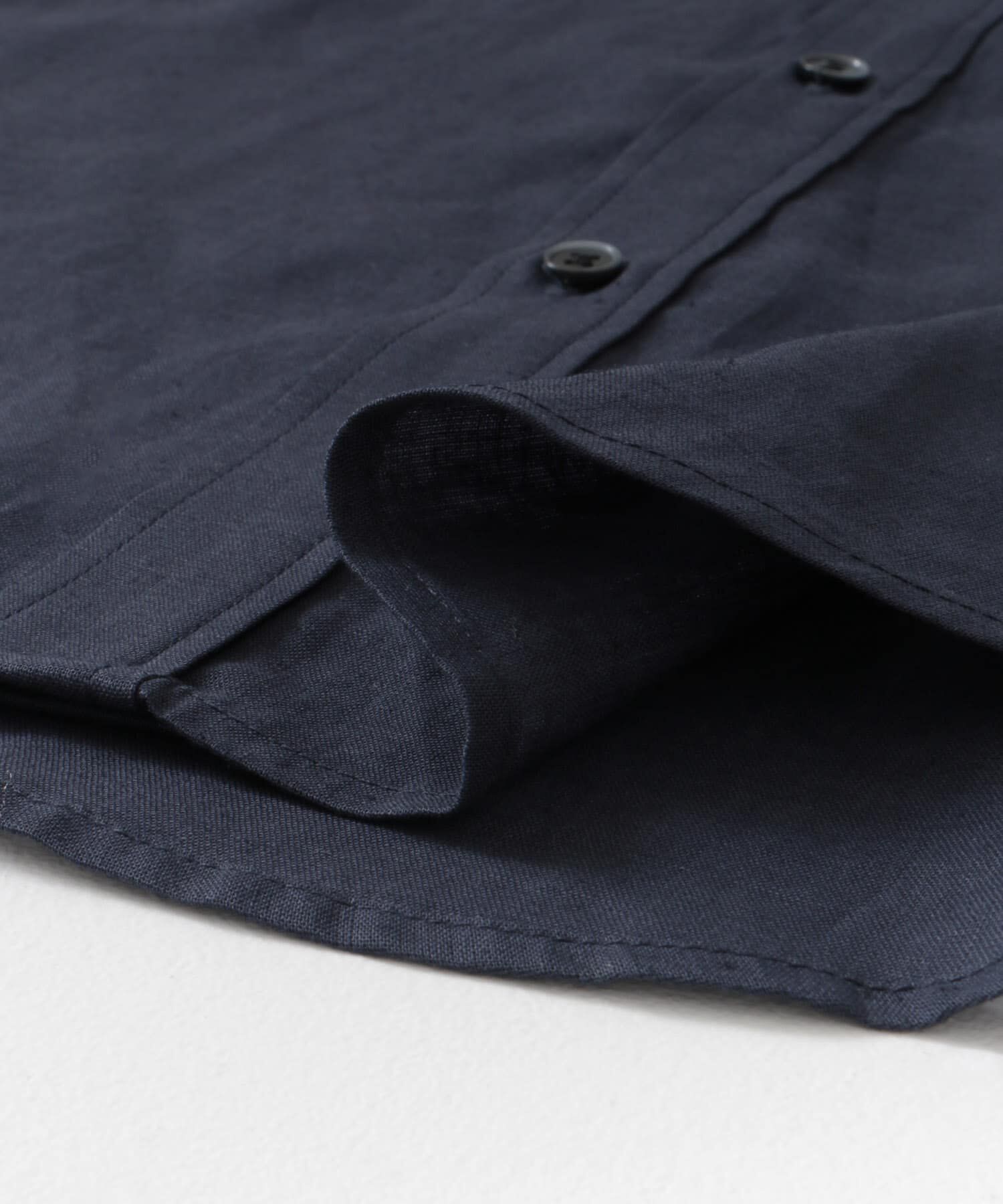 URBAN RESEARCH ROSSO「『XLサイズあり』リラックスコットンリネンレギュラーカラー半袖シャツ」|シャツ・ブラウス|