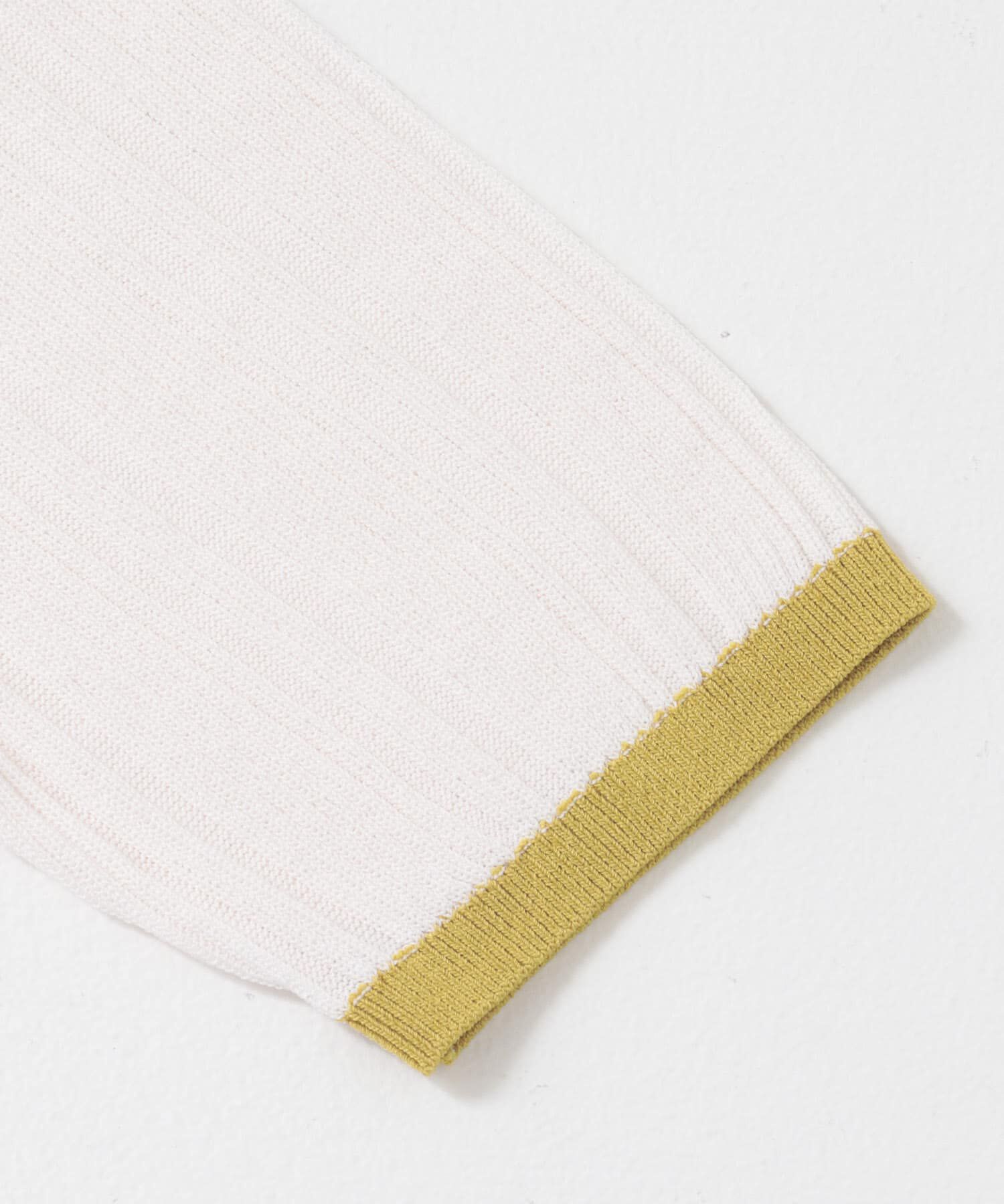 URBAN RESEARCH ROSSO「アンチピリングバイカラーリブニット」|ニット・セーター|