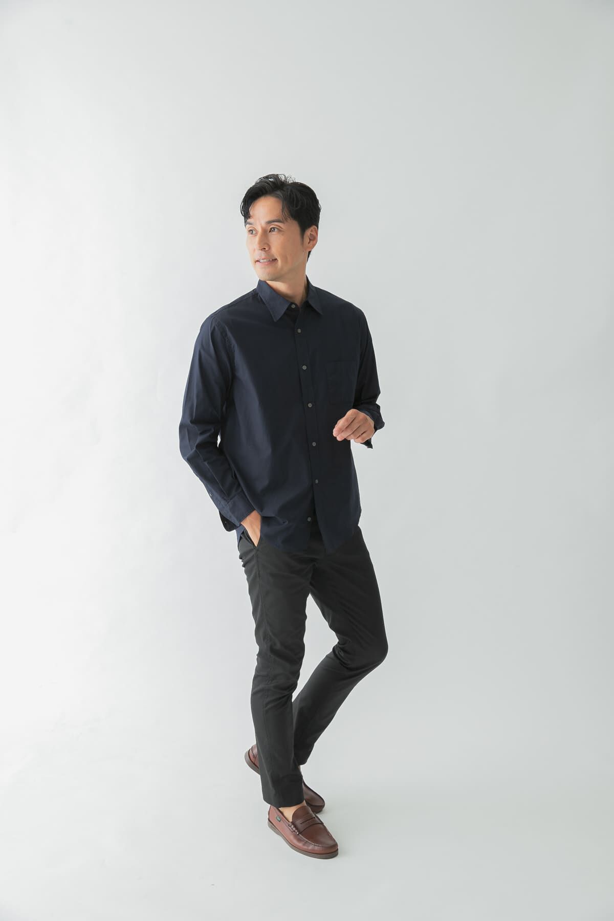 URBAN RESEARCH ROSSO「『XLサイズあり』ハイパフォーマンスブロードレギュラーカラーシャツ」|シャツ・ブラウス|