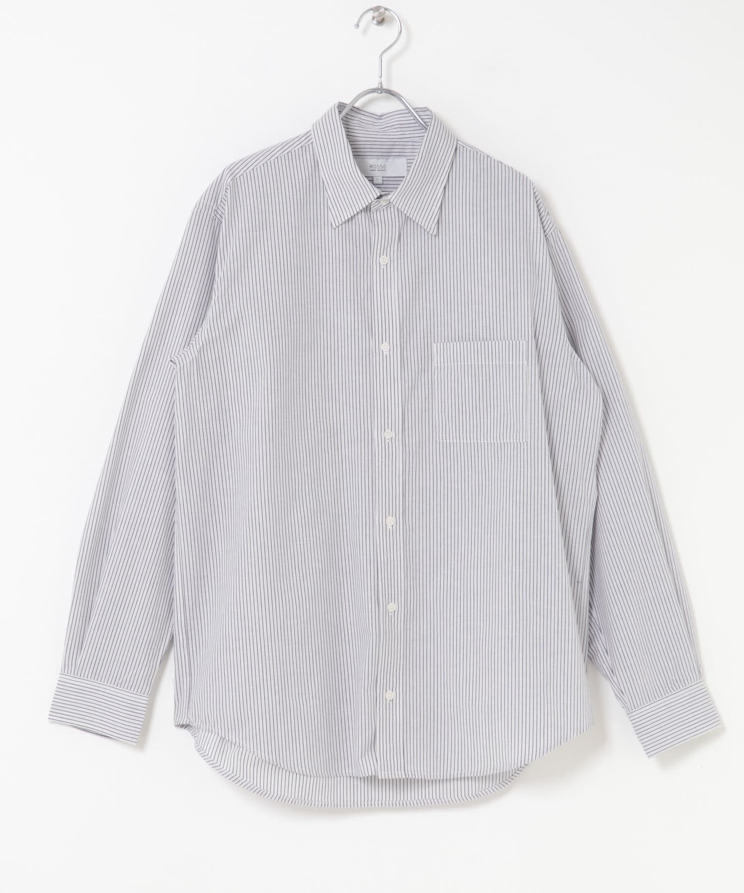 URBAN RESEARCH ROSSO「『XLサイズあり』ハイパフォーマンスブロードレギュラーカラーシャツ」|シャツ・ブラウス|