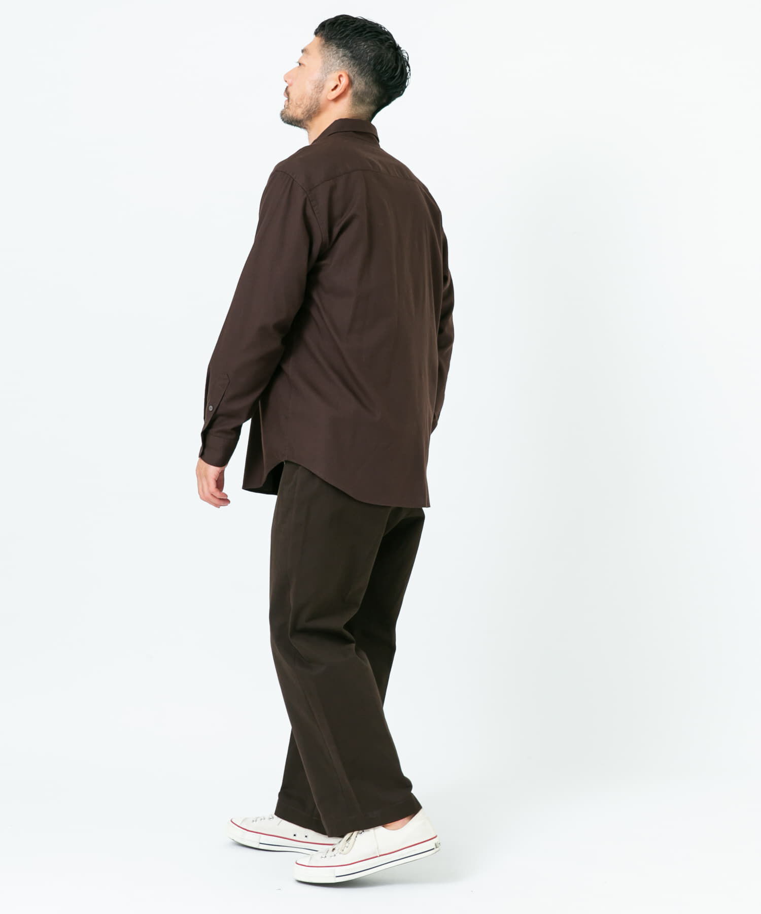 URBAN RESEARCH ROSSO「『蓄熱 / XLサイズあり』アーバンリラックスサーモネルレギュラーシャツ」|シャツ・ブラウス|