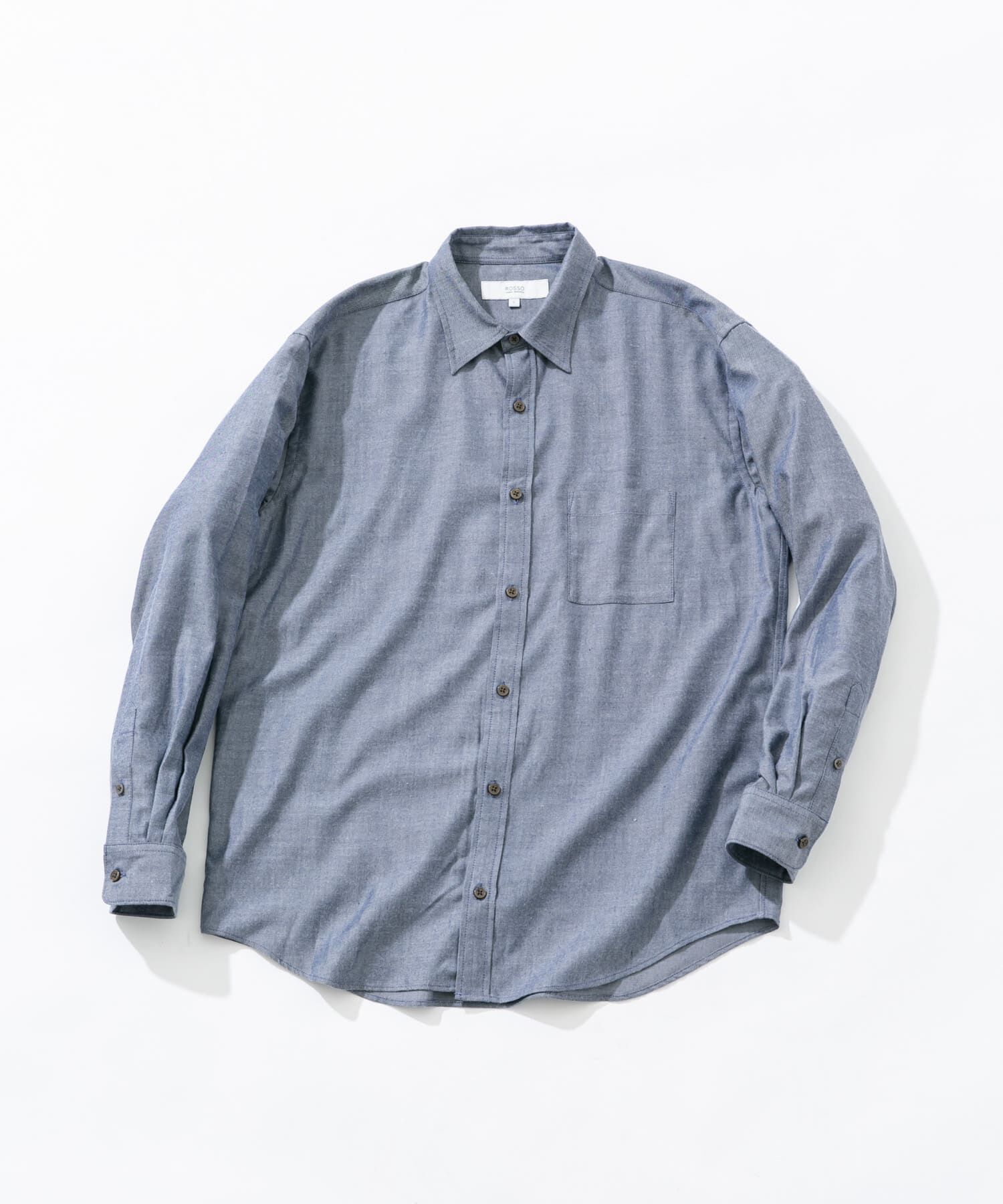 URBAN RESEARCH ROSSO「『蓄熱 / XLサイズあり』アーバンリラックスサーモネルレギュラーシャツ」|シャツ・ブラウス|