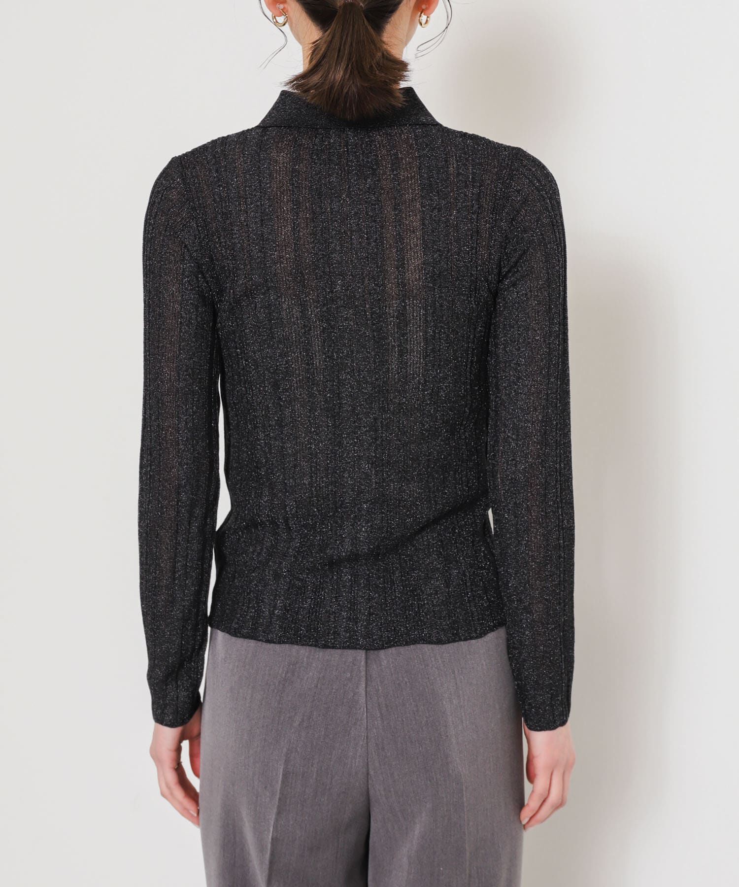 SENSE OF PLACE by URBAN RESEARCH「ランダムリブニットカーディガン」|カーディガン|