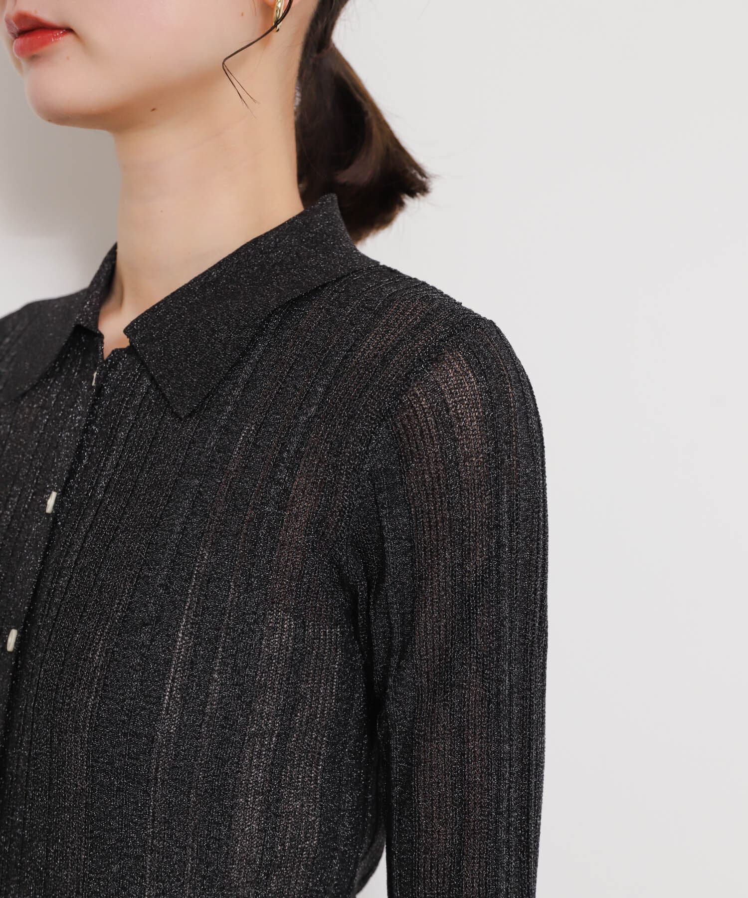 SENSE OF PLACE by URBAN RESEARCH「ランダムリブニットカーディガン」|カーディガン|