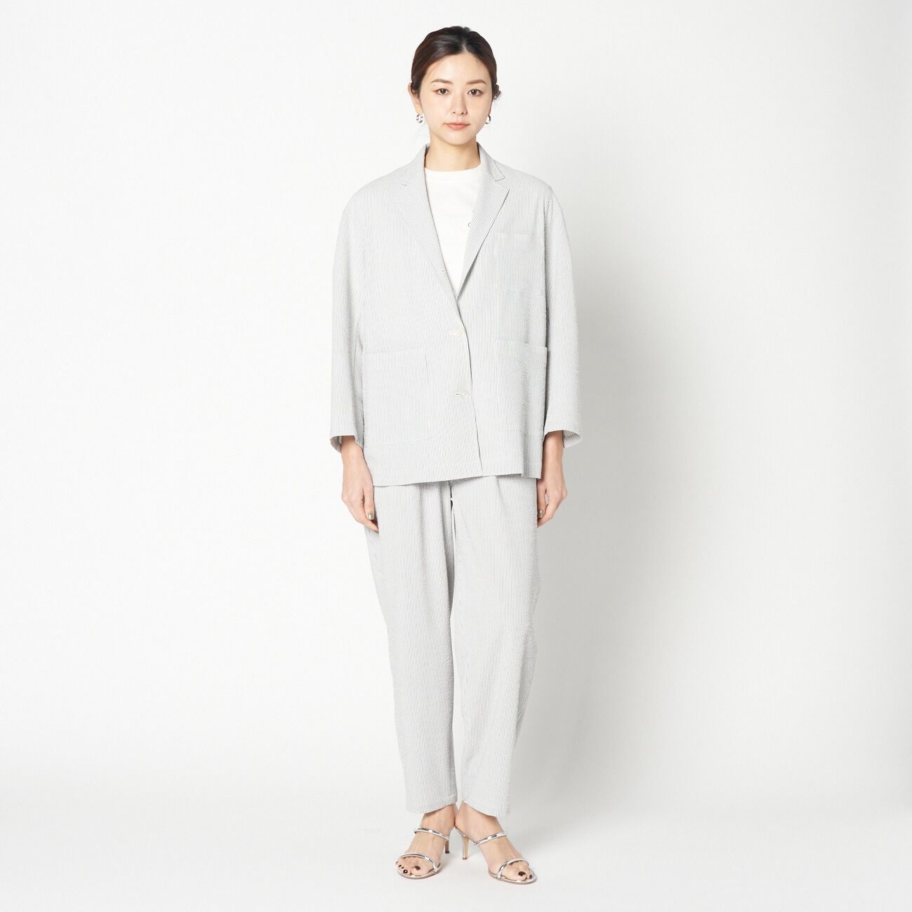 HELIOPOLE「HELIOPOLE the ELLISON JACKET(SHEERSUKER)」|デニムジャケット|