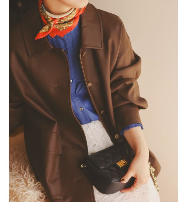  「ステンカラー合皮ジャケット」|その他|