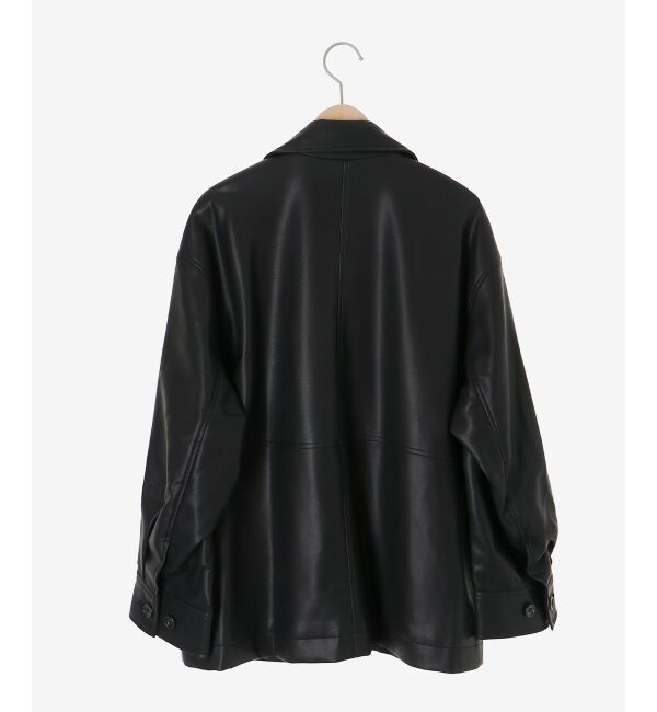  「ステンカラー合皮ジャケット」|その他|