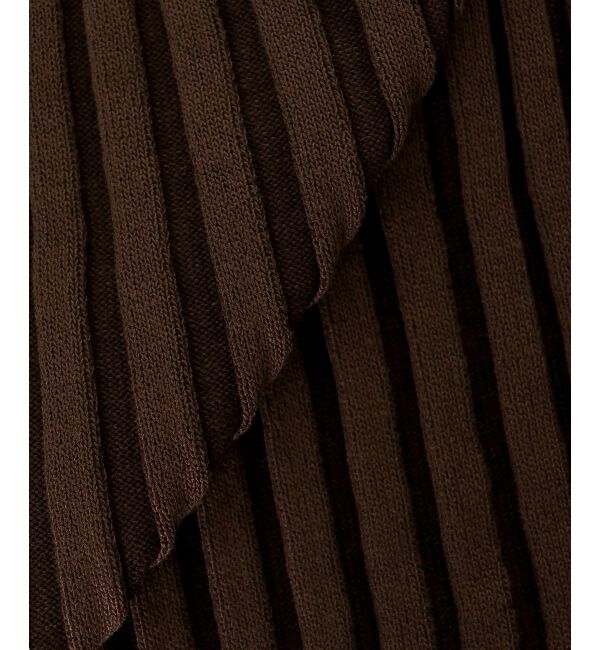  「《手洗い可能》ボートネックリブニット」|ニット・セーター|