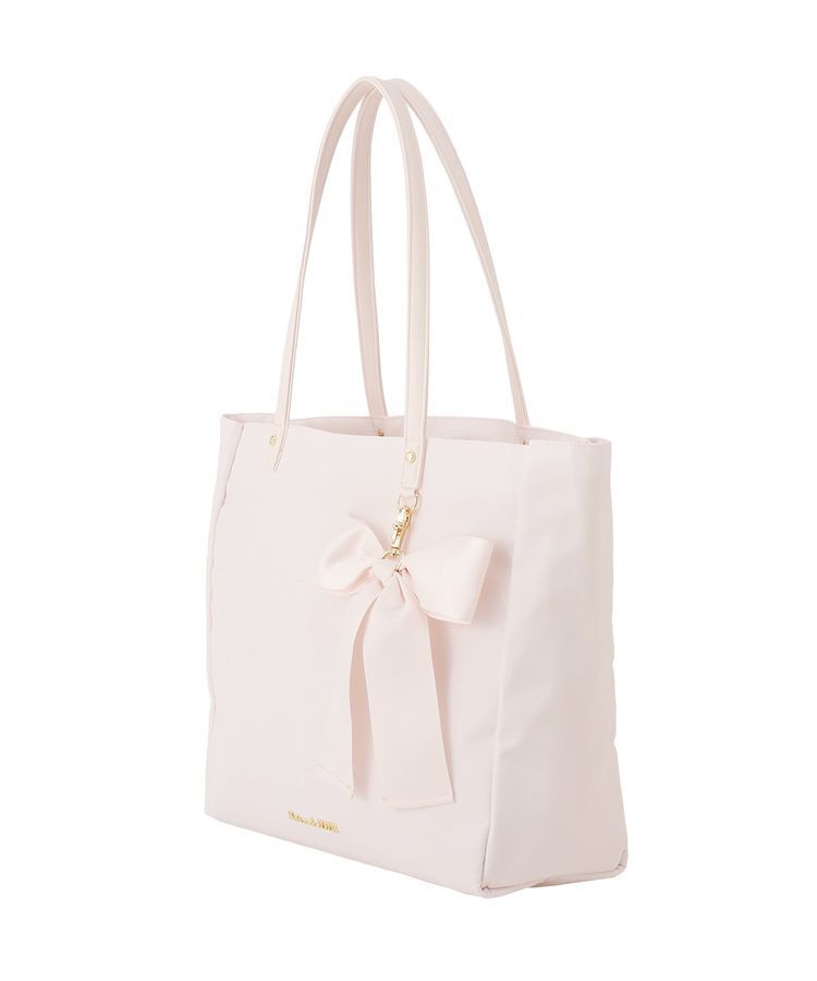 Maison de FLEUR「リボンチャーム付き3ルームトートバッグ」|トートバッグ|