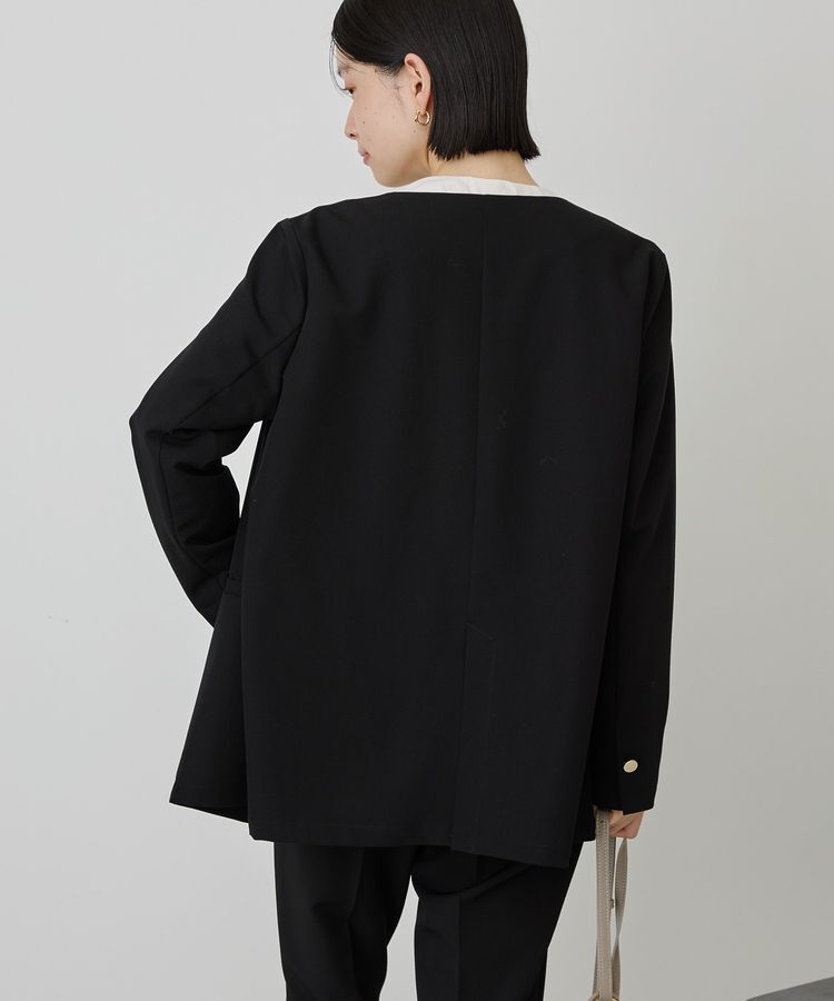 AMERICAN HOLIC「【イージーケア】ノーカラージャケット」|テーラードジャケット|