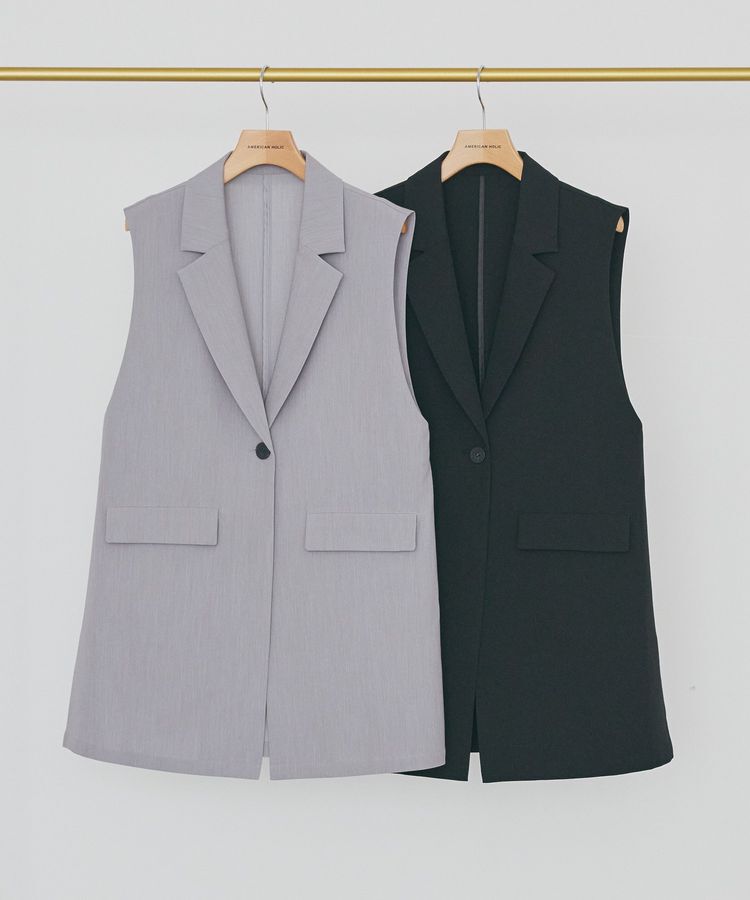 AMERICAN HOLIC「【イージーケア】テーラードジレ」|その他|