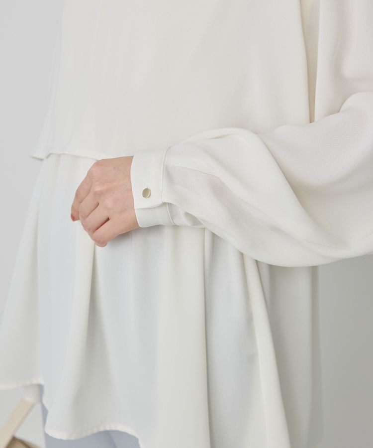 AMERICAN HOLIC「【イージーケア】Wクロスティアードブラウス」|シャツ・ブラウス|