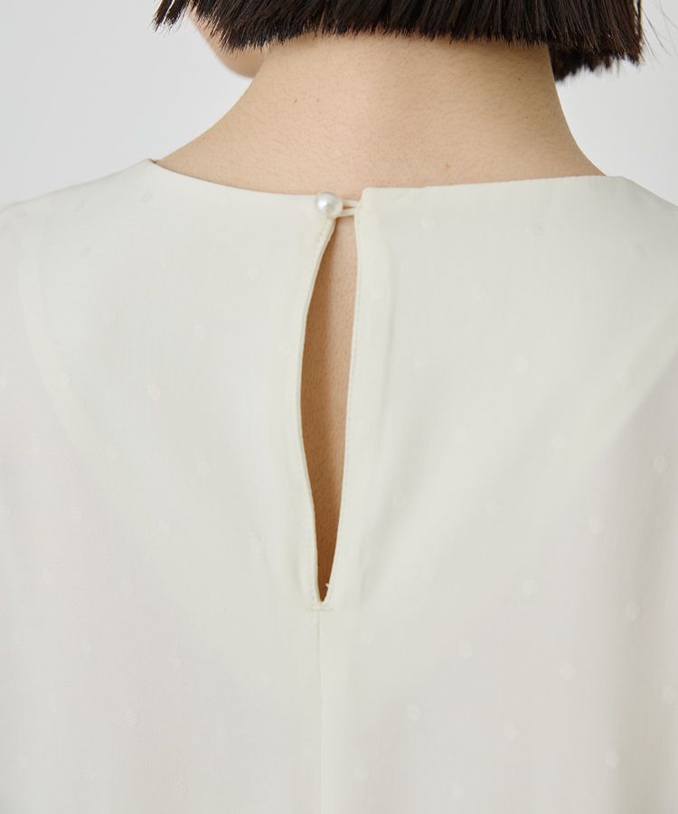 AMERICAN HOLIC「DOTジャガードティアードブラウス」|シャツ・ブラウス|