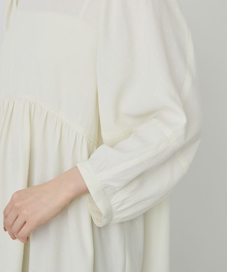 AMERICAN HOLIC「DOTジャガードティアードブラウス」|シャツ・ブラウス|