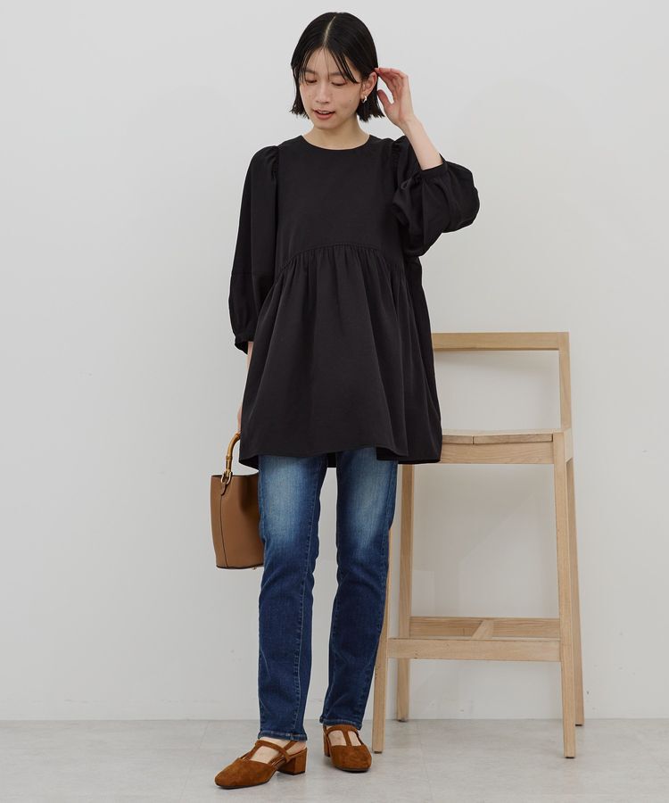 AMERICAN HOLIC「DOTジャガードティアードブラウス」|シャツ・ブラウス|