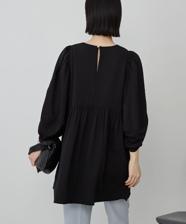 AMERICAN HOLIC「DOTジャガードティアードブラウス」|シャツ・ブラウス|