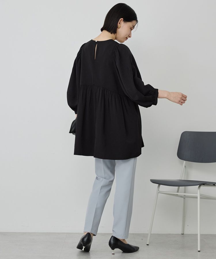 AMERICAN HOLIC「DOTジャガードティアードブラウス」|シャツ・ブラウス|