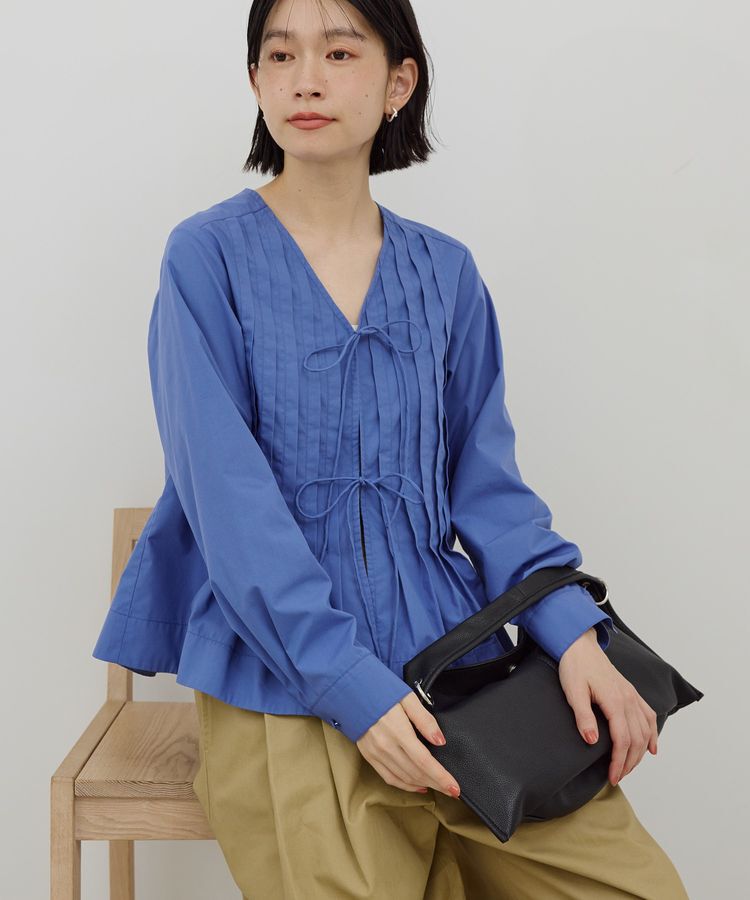 AMERICAN HOLIC「【イージーケア】ピンタックブラウス」|シャツ・ブラウス|