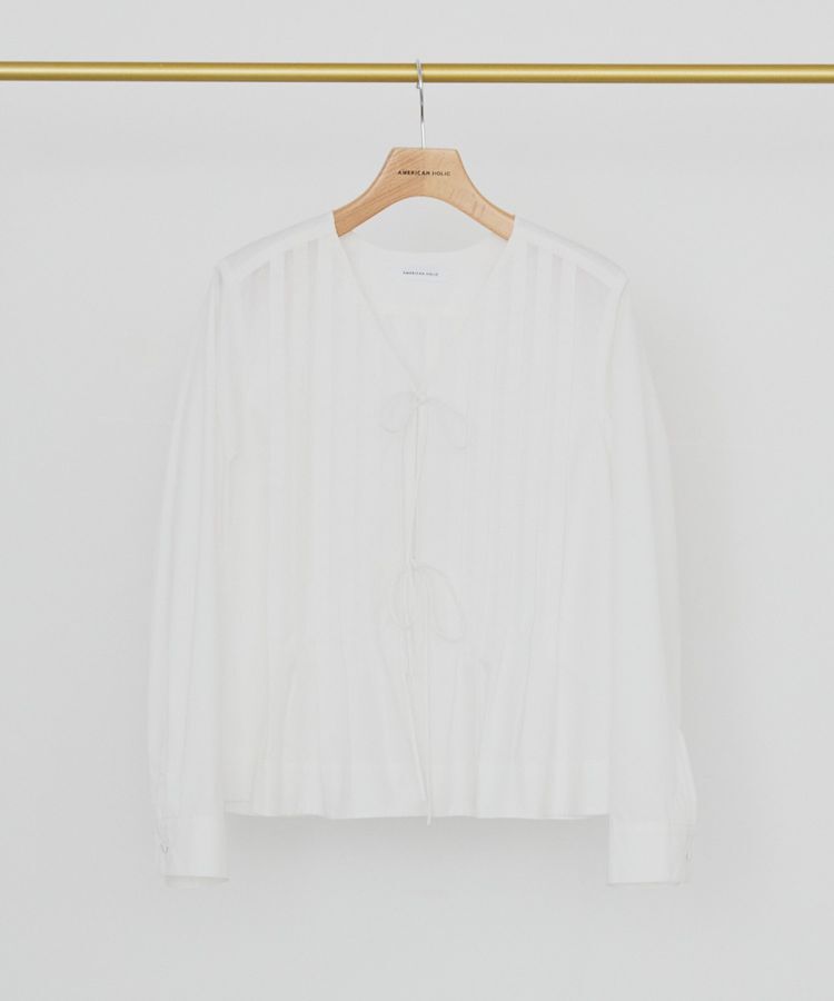 AMERICAN HOLIC「【イージーケア】ピンタックブラウス」|シャツ・ブラウス|