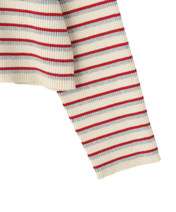 AMERICAN HOLIC「マルチボーダーリブニットカーディガン」|カーディガン|