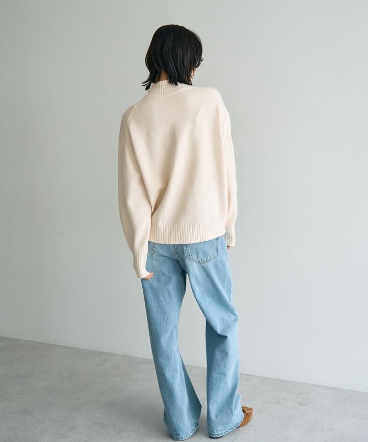 YECCA VECCA「ワイドリブニット」|ニット・セーター|