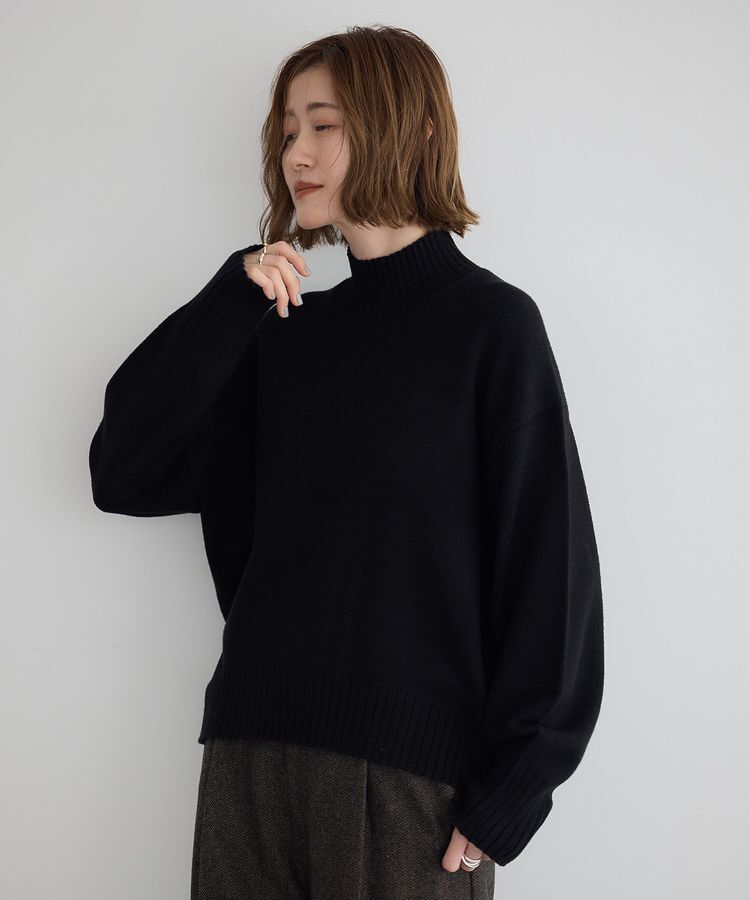 YECCA VECCA「ワイドリブニット」|ニット・セーター|