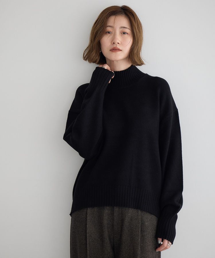 YECCA VECCA「ワイドリブニット」|ニット・セーター|