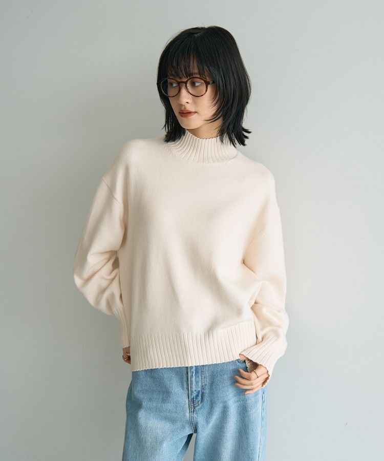 YECCA VECCA「ワイドリブニット」|ニット・セーター|