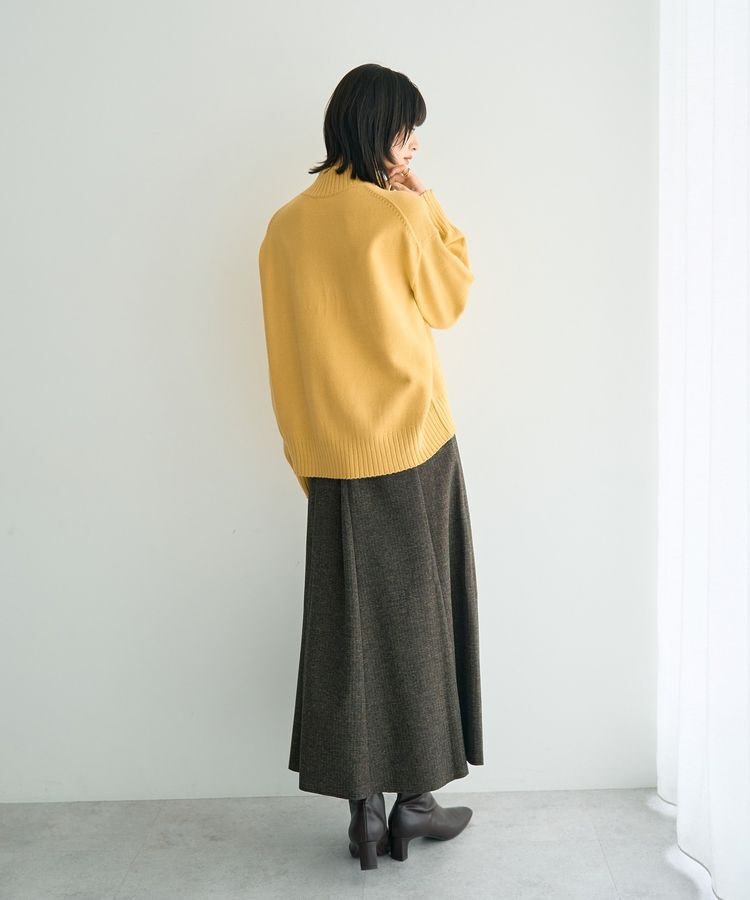 YECCA VECCA「ワイドリブニット」|ニット・セーター|