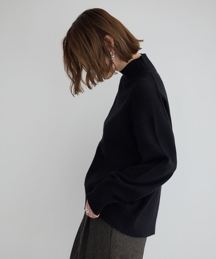 YECCA VECCA「ワイドリブニット」|ニット・セーター|