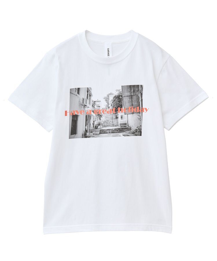 GARAGE OF GOOD CLOTHING「HolidayTシャツ Orange LOGO」|Tシャツ・カットソー|