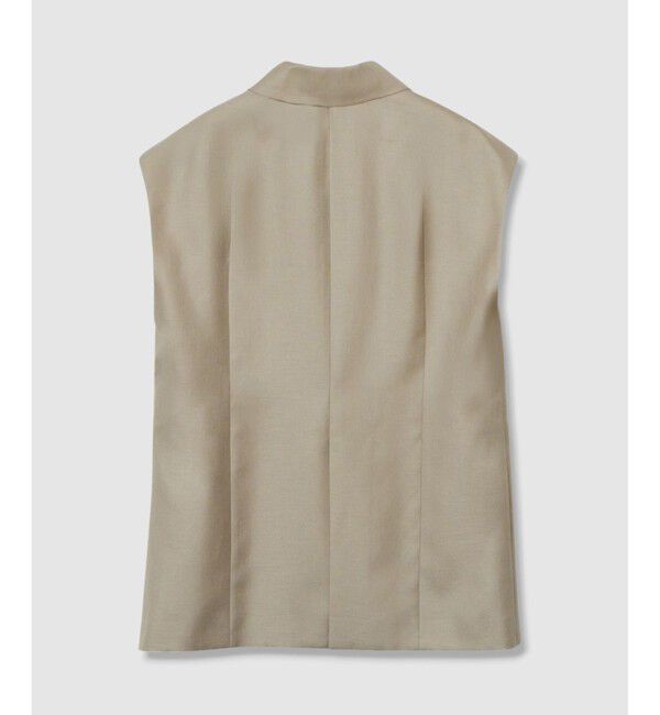 allureville「エアリービエラテーラードジレ」|ベスト・ジレ|