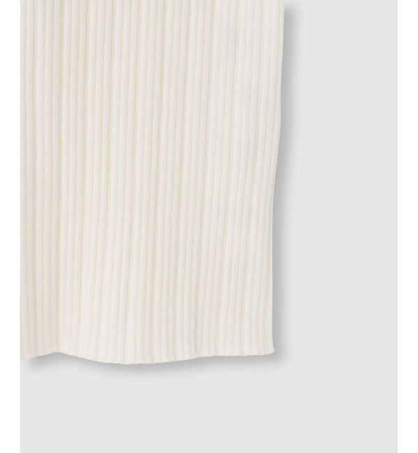 LOULOU WILLOUGHBY「【LOULOU WILLOUGHBY】ハーフチューブラーリブニット」|ニット・セーター|