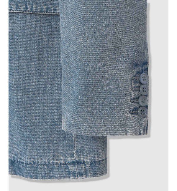 allureville「デニムシングルジャケット」|デニムジャケット|