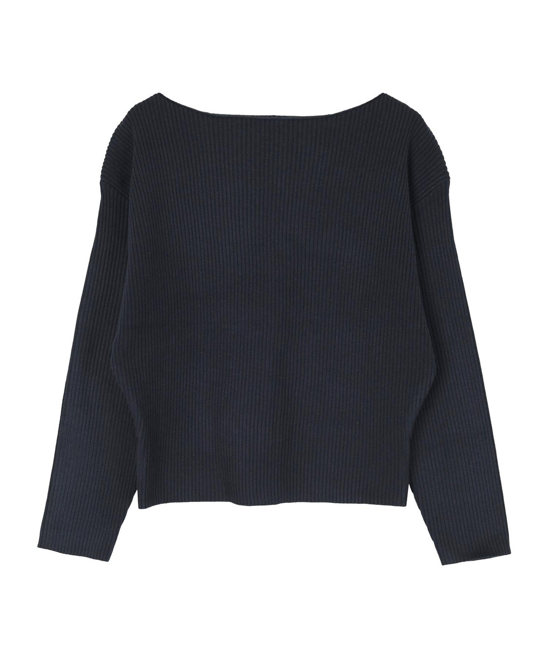 ur's「ボートネックドロップショルダーリブニット」|ニット・セーター|