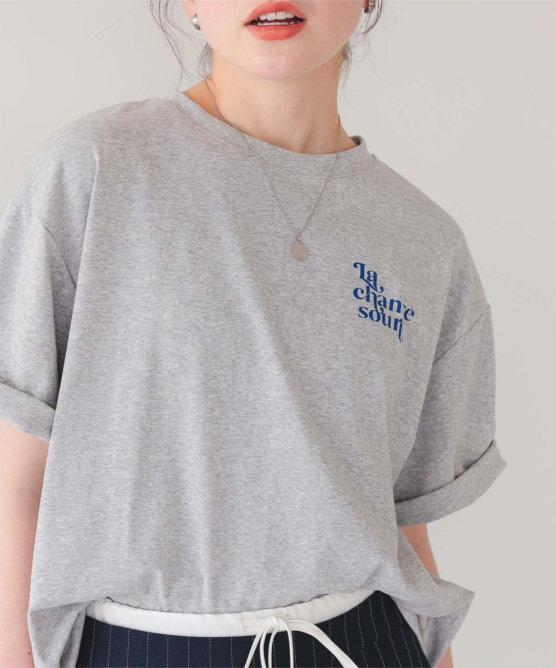 titivate「バックロゴゆるっとTシャツ」|Tシャツ・カットソー|