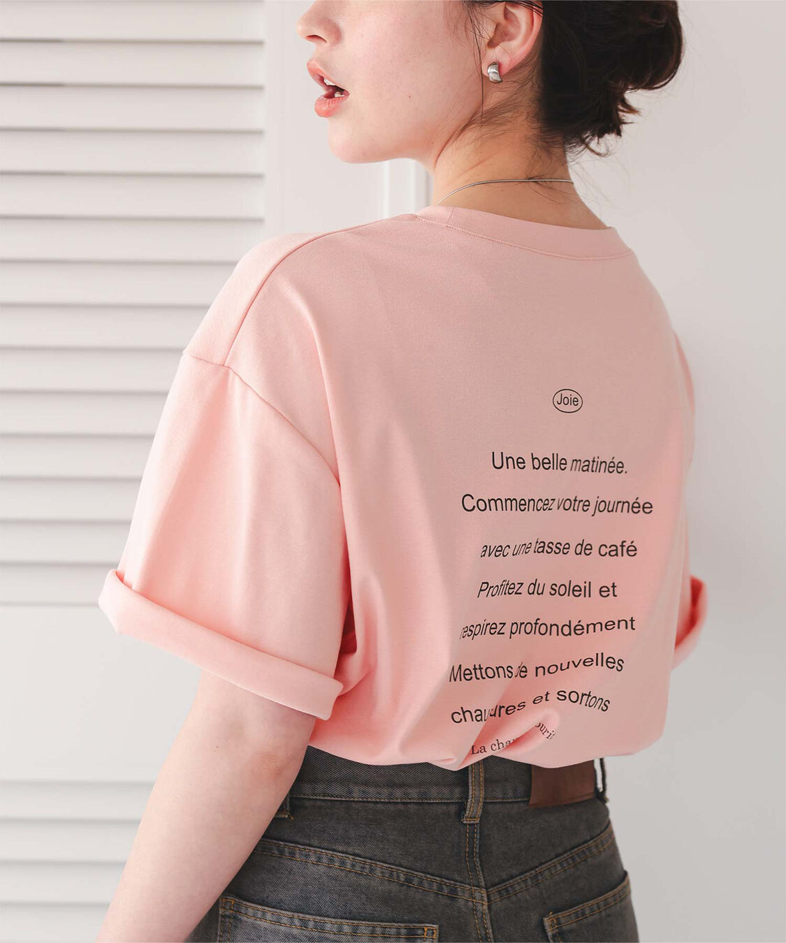 titivate「バックロゴゆるっとTシャツ」|Tシャツ・カットソー|