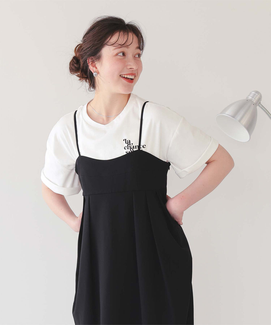 titivate「バックロゴゆるっとTシャツ」|Tシャツ・カットソー|