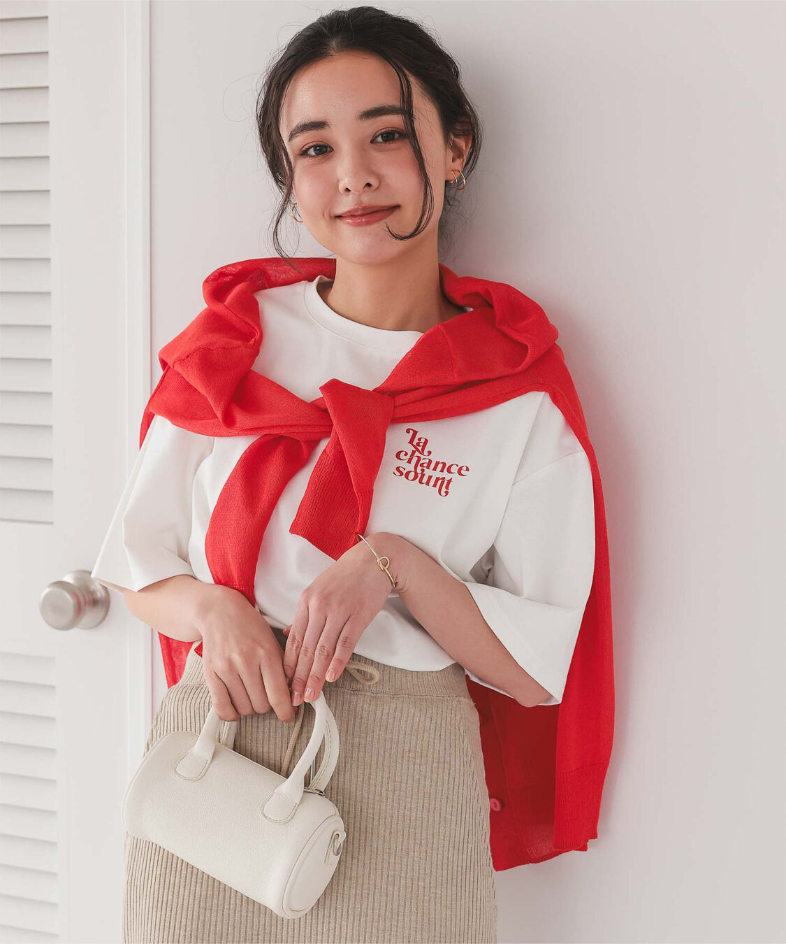 titivate「バックロゴゆるっとTシャツ」|Tシャツ・カットソー|