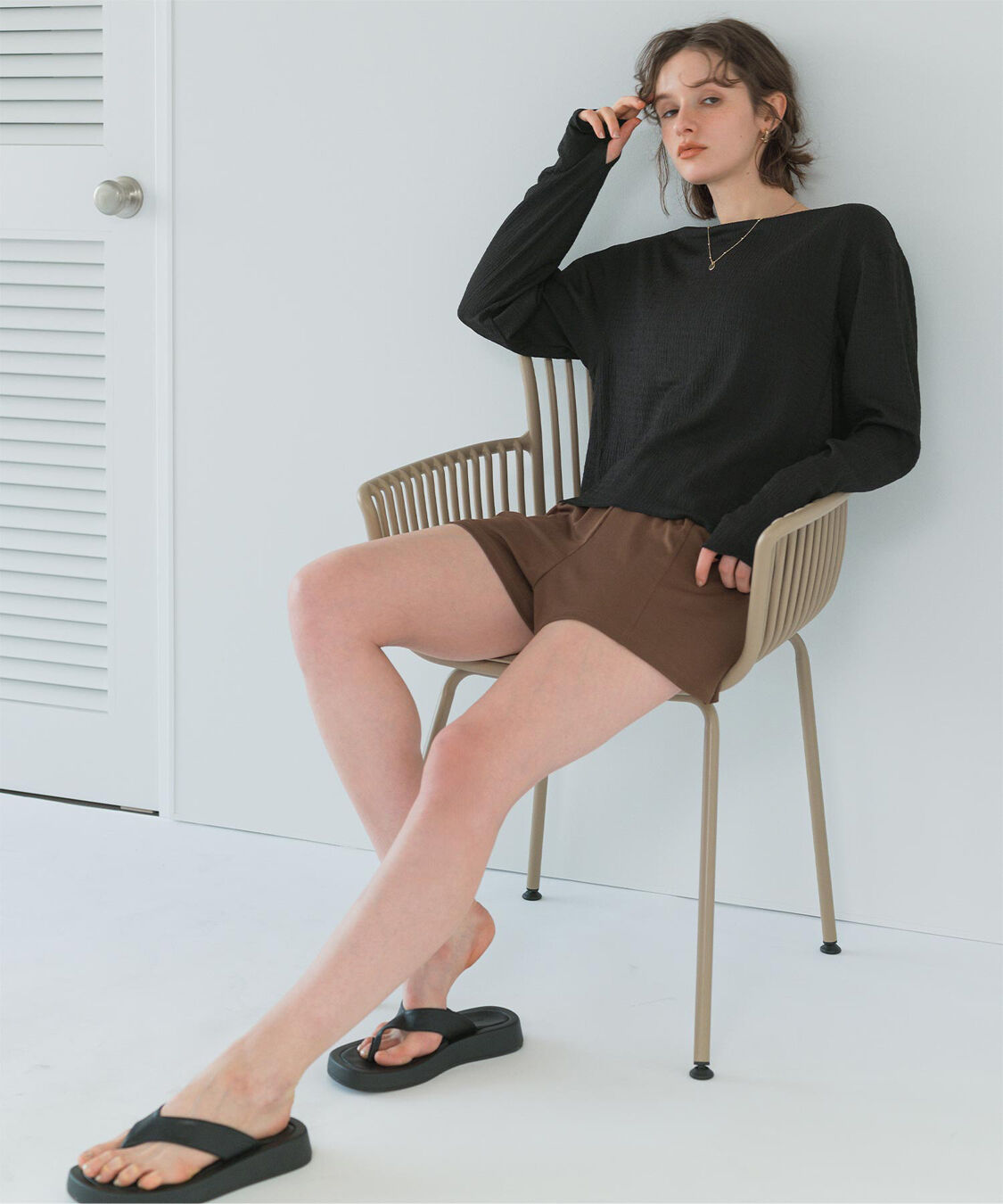 SEA DRESS「4点ｾｯﾄ/ﾍﾑﾗｲﾝﾗｯｼｭｶﾞｰﾄﾞ&times;ﾋﾞｷﾆ/水着」|ビキニ|