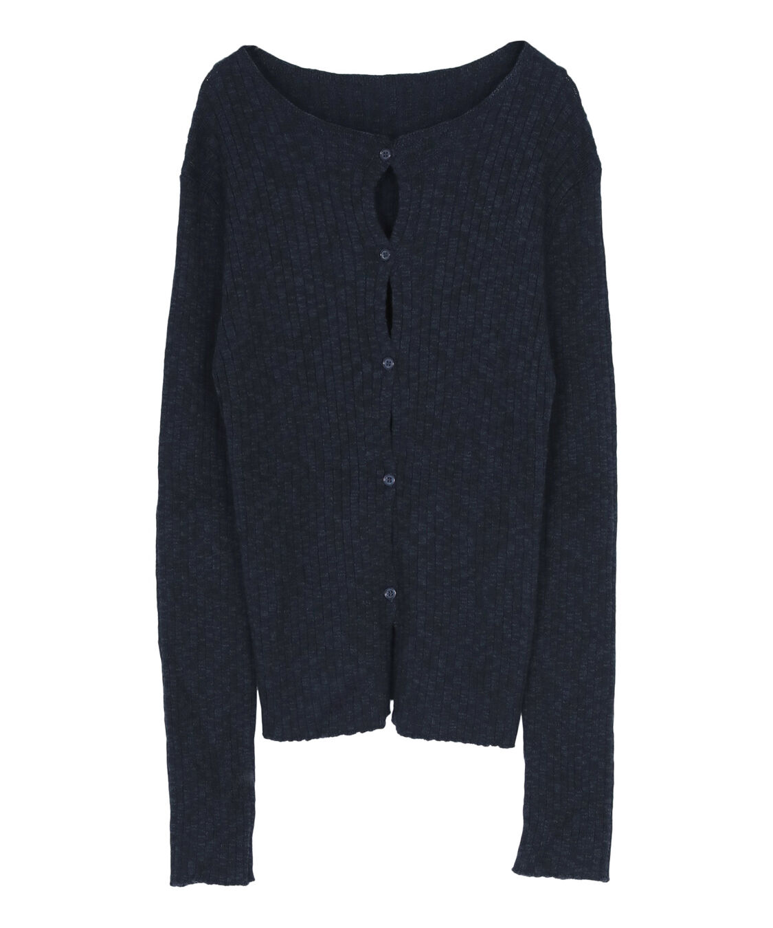 titivate「コンパクトリブニットカーディガン」|ニット・セーター|