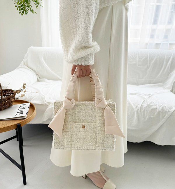  「【新色追加】ギャザーハンドルミニトート」|ショルダー・メッセンジャー|