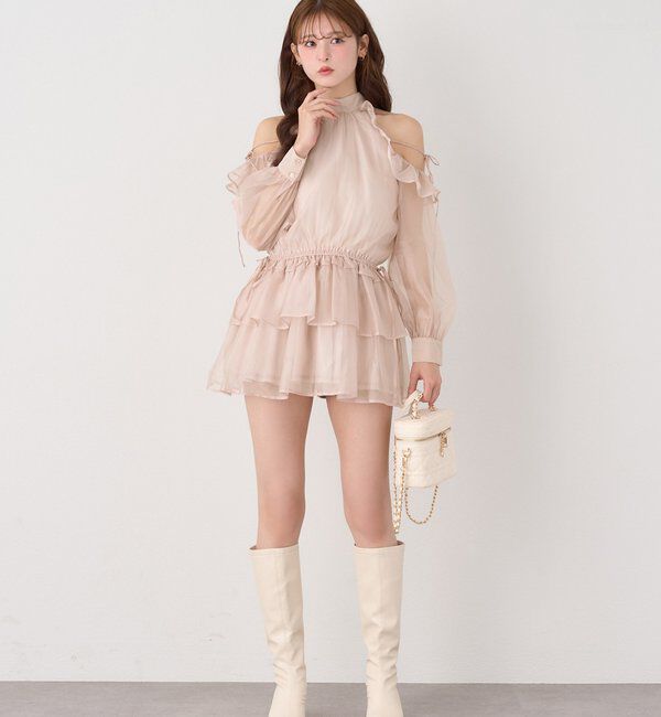  「アメスリチュニックワンピース」|ワンピース|