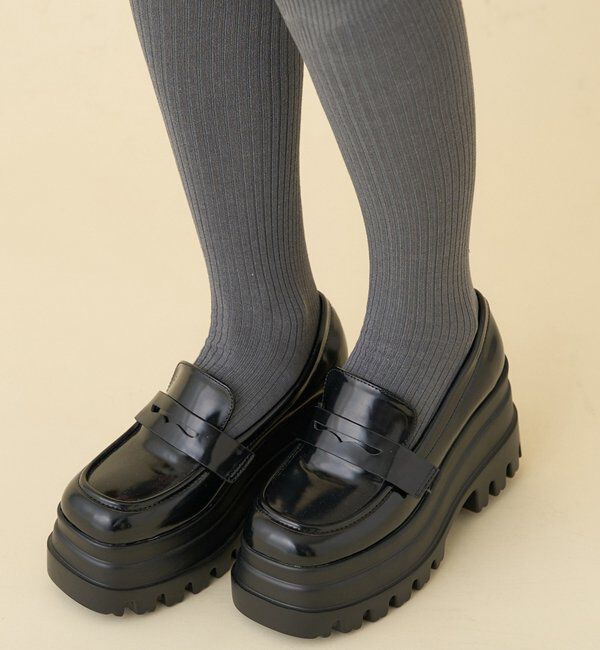  「【２WAY仕様】マイナス3キロ見え厚底ローファー」|その他|