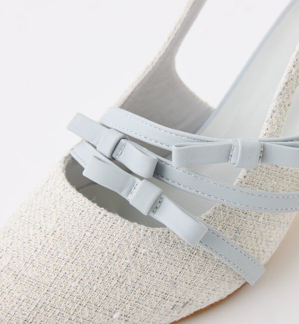  「リボンミュール/サックスツイード」|その他|