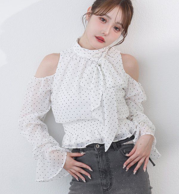  「ボウタイアメスリシアーブラウス」|シャツ・ブラウス|