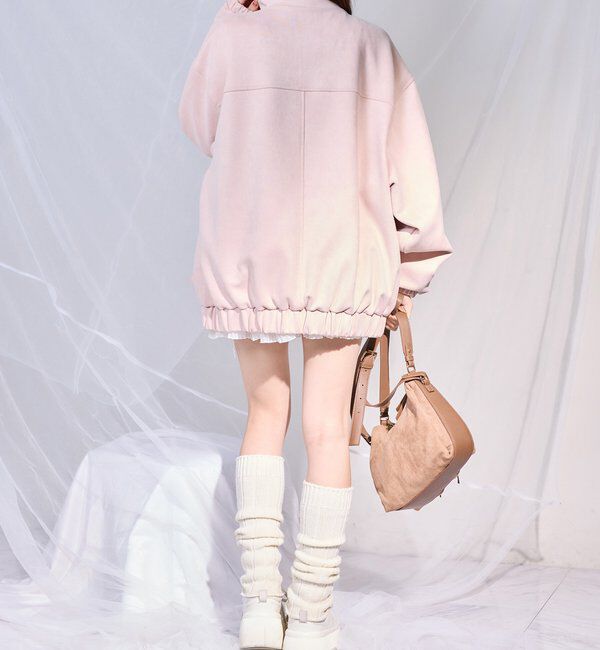  「フェイクレザージャケット」|ダウンベスト・ベスト|