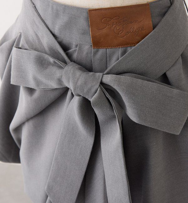  「【サイズ展開あり】バルーンミニスカート／パッチつき」|スカート|