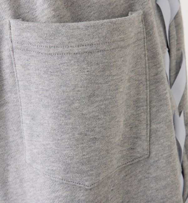  「【セットアップ可能】サイドカットレースアップスウェットパンツ」|その他|